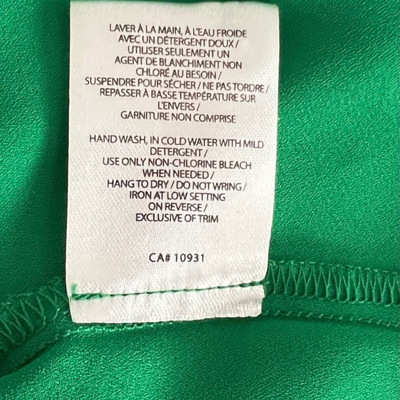 NWOT Laura Green Blouse Size 6 - Picture 5 of 8